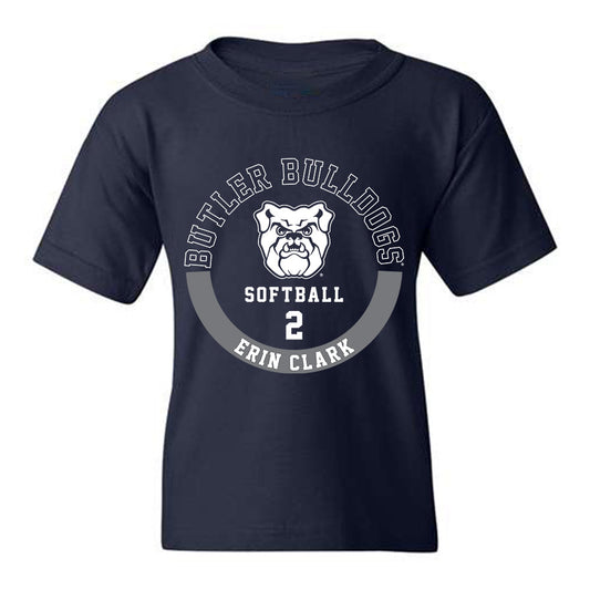 Butler - NCAA Softball : Erin Clark - Youth T-Shirt Generic Shersey