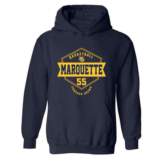 Marquette - NCAA Men's Basketball : Cameron Brown - Hooded Sweatshirt Classic Fashion Shersey