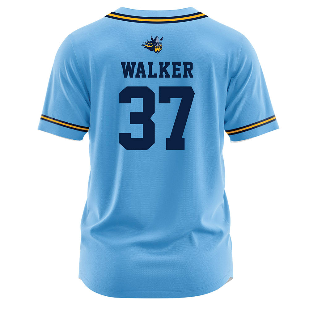 AU - NCAA Baseball : Caleb Walker - Baseball Jersey Blue