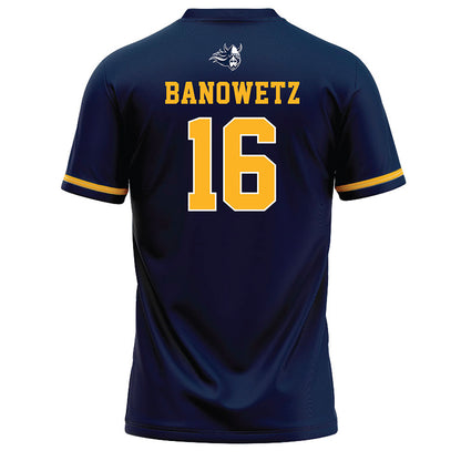 AU - NCAA Baseball : Nick Banowetz - Softball Jersey Baseball Jersey Replica Jersey