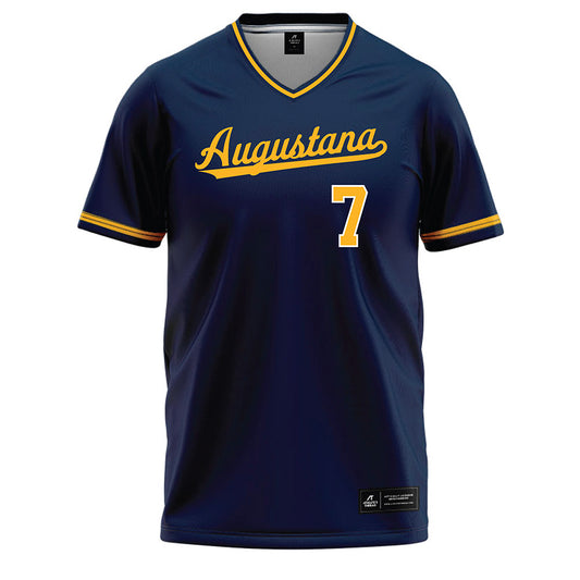 AU - NCAA Baseball : Spencer Marenco - Softball Jersey Baseball Jersey Replica Jersey