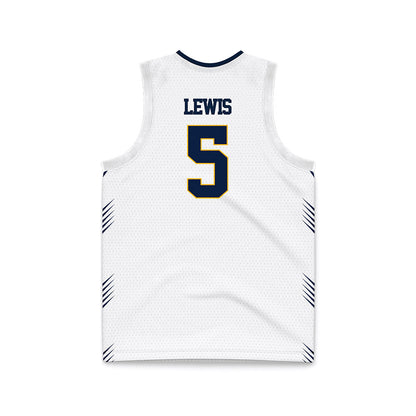 Augustana - NCAA Men's Basketball : Arhman Lewis - Basketball Jersey