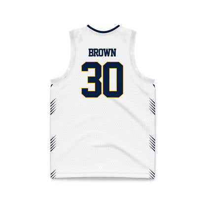 Augustana - NCAA Men's Basketball : Hayden Brown - Basketball Jersey