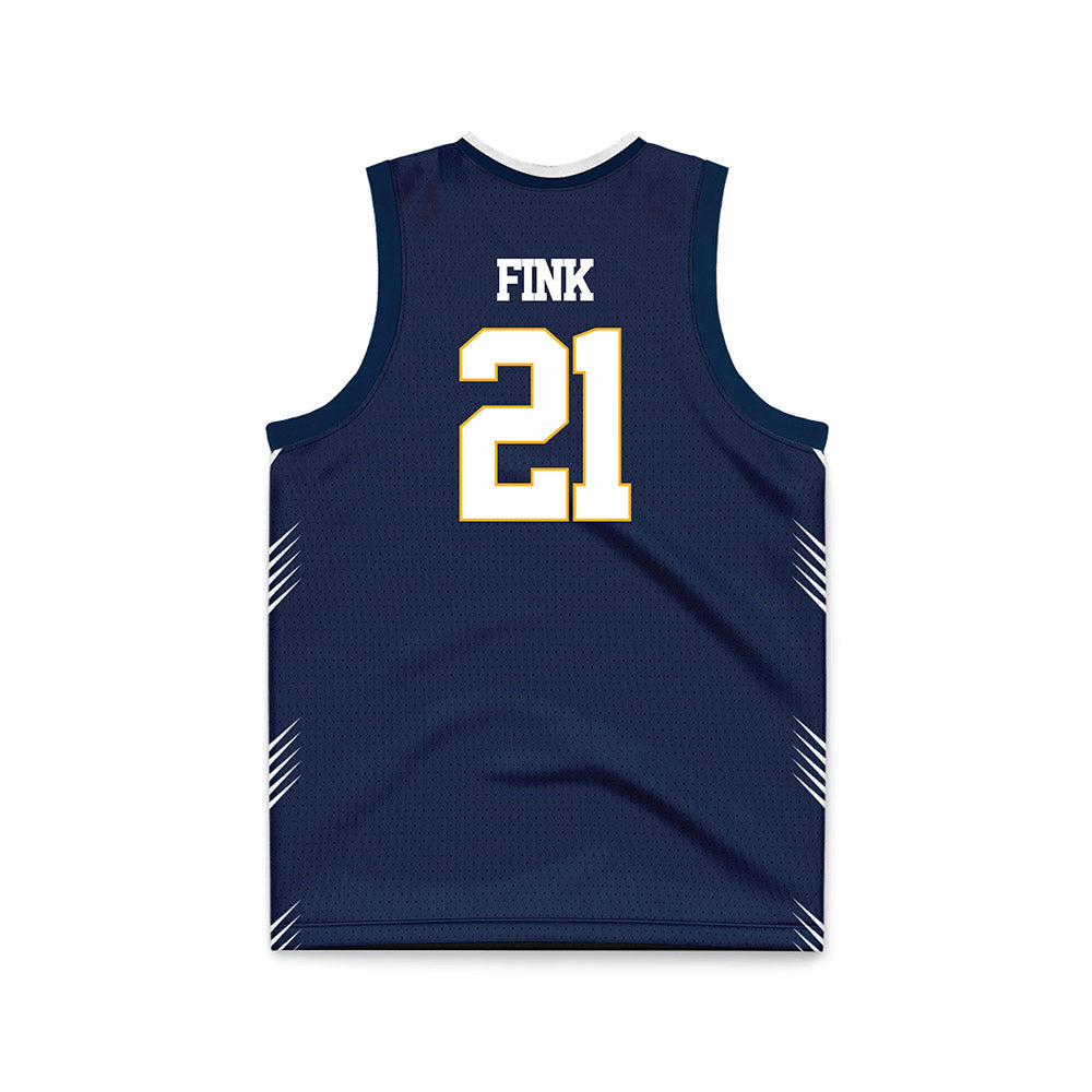 Augustana - NCAA Men's Basketball : Isaac Fink - Basketball Jersey