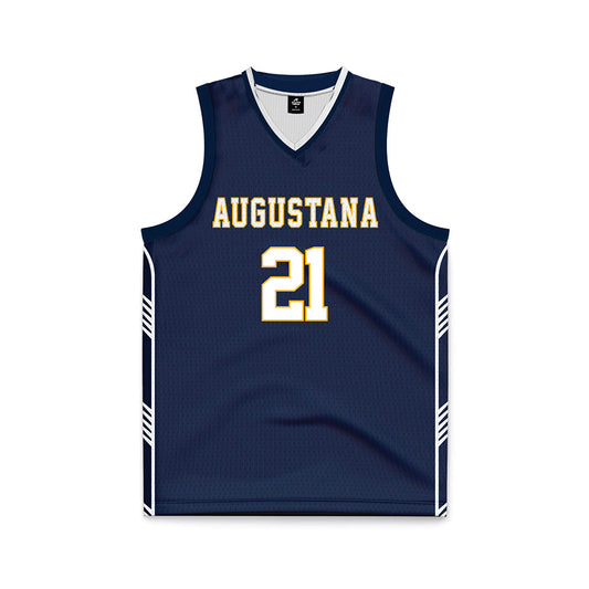 Augustana - NCAA Men's Basketball : Isaac Fink - Basketball Jersey