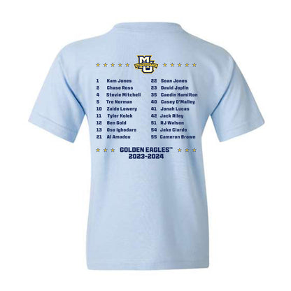 Marquette - NCAA Men's Basketball : Team Caricature Youth T-Shirt