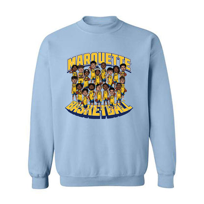 Marquette - NCAA Men's Basketball : Team Caricature Sweatshirt