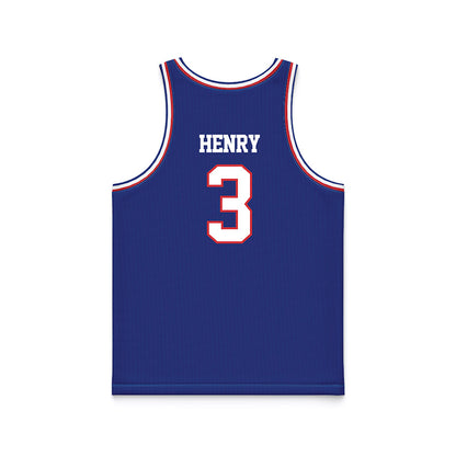 LA Tech - NCAA Men's Basketball : Tyler Henry - Basketball Jersey