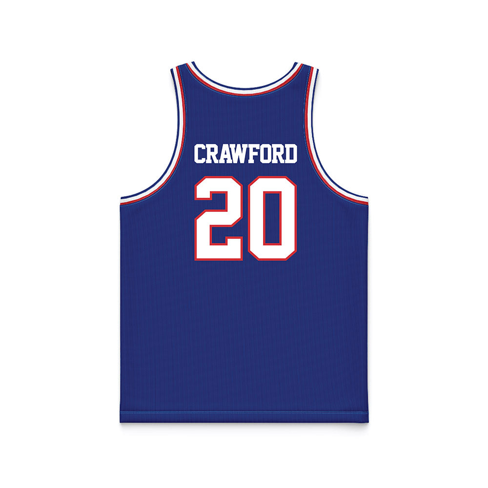 LA Tech - NCAA Men's Basketball : Jordan Crawford - Basketball Jersey