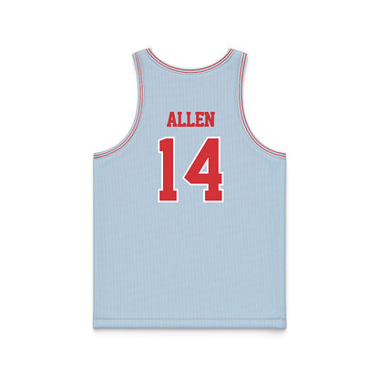 LA Tech - NCAA Men's Basketball : William Allen - Basketball Jersey