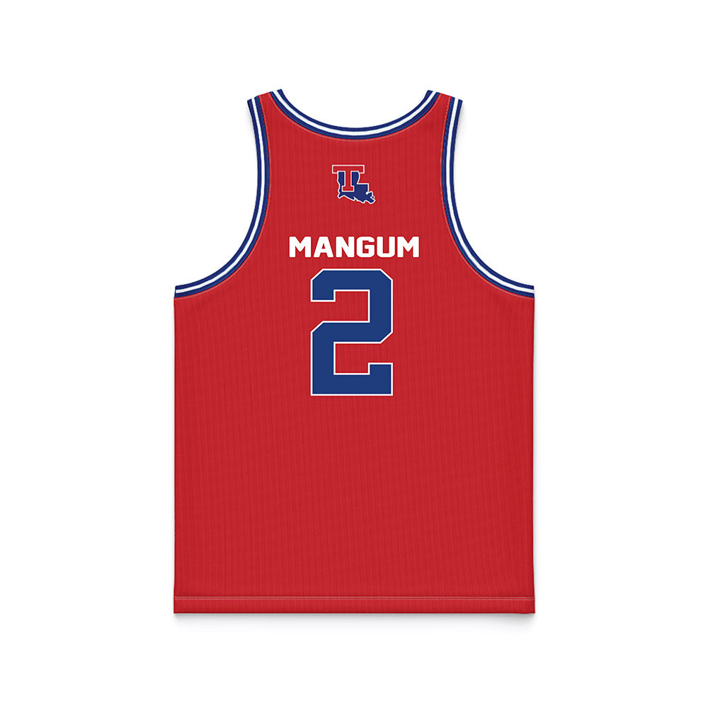 LA Tech - NCAA Men's Basketball : Dravon Mangum - Basketball Jersey