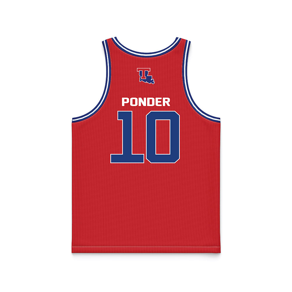 LA Tech - NCAA Men's Basketball : Ben Ponder - Basketball Jersey