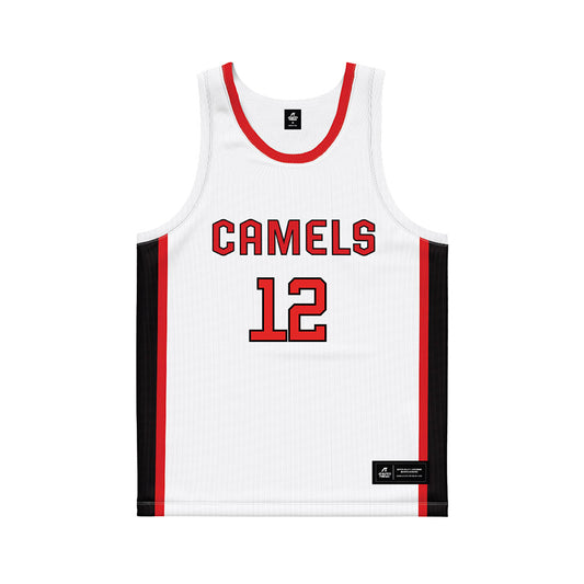 Campbell - NCAA Women's Basketball : Hadleigh Dill - White Basketball Jersey