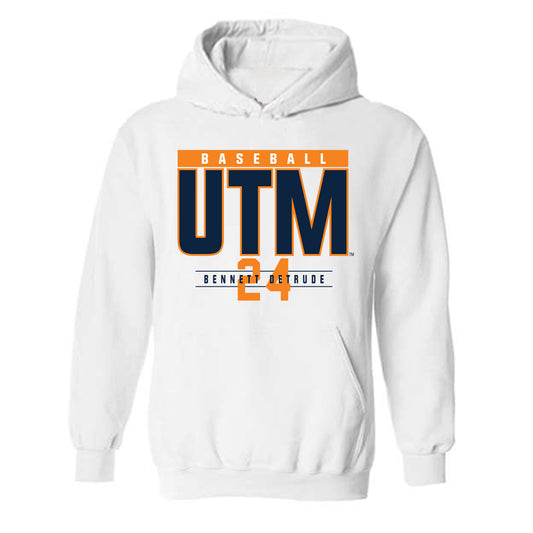 UT Martin - NCAA Baseball : Bennett DeTrude - Hooded Sweatshirt Classic Fashion Shersey
