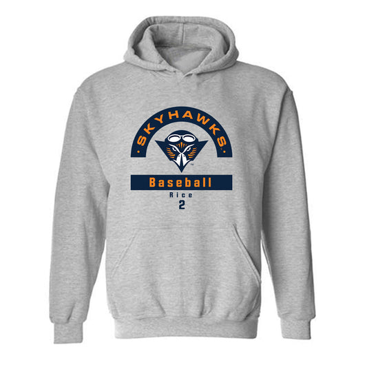 UT Martin - NCAA Baseball : Zac Rice - Hooded Sweatshirt Classic Fashion Shersey