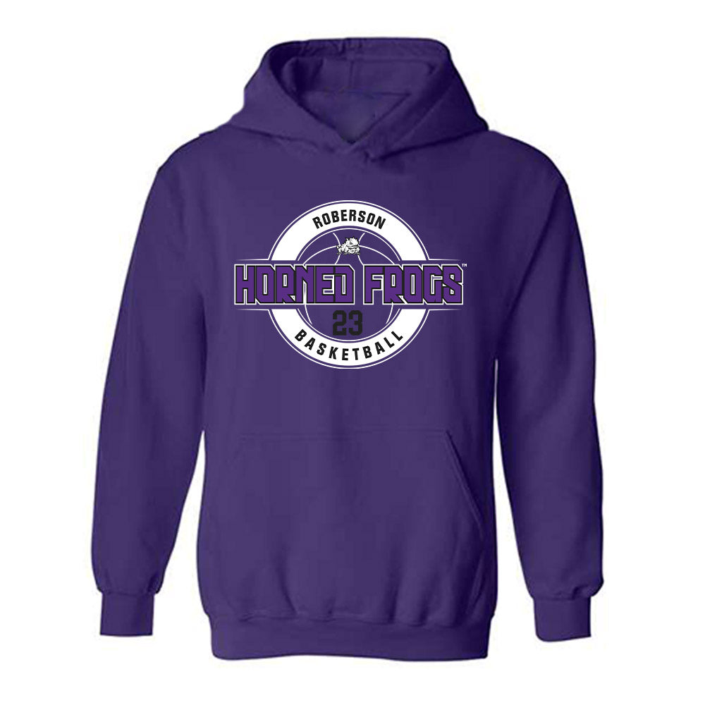 TCU - NCAA Women's Basketball : Aaliyah Roberson - Hooded Sweatshirt Classic Fashion Shersey