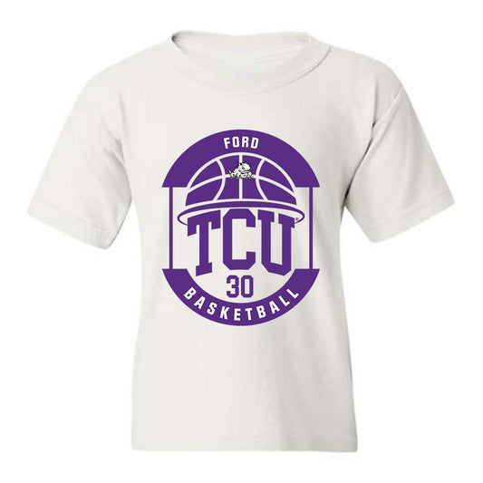 TCU - NCAA Men's Basketball : Darius Ford - Youth T-Shirt Classic Fashion Shersey