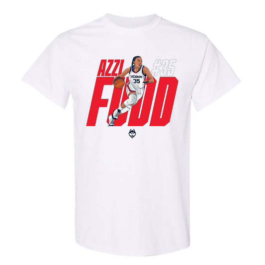 UConn - NCAA Women's Basketball : Azzi Fudd - T-Shirt Individual Caricature