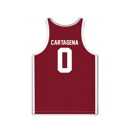 Troy - NCAA Women's Basketball : Gabbi Cartagena - Basketball Jersey Cardinal