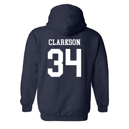 Virginia - NCAA Women's Basketball : London Clarkson - Hooded Sweatshirt Classic Shersey