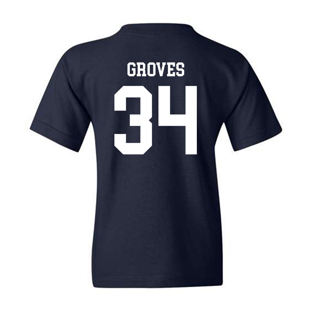 Virginia - NCAA Men's Basketball : Jacob Groves - Youth T-Shirt Classic Shersey