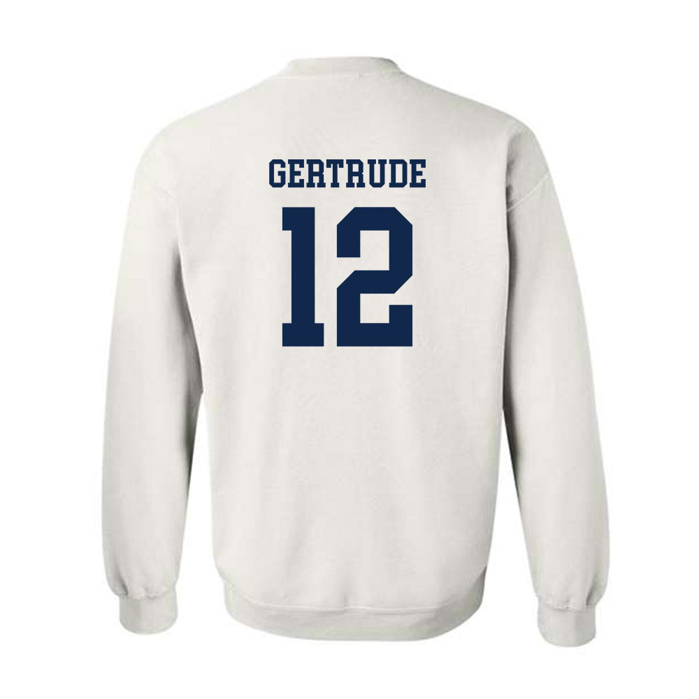 Virginia - NCAA Men's Basketball : Elijah Gertrude - Crewneck Sweatshirt Classic Shersey