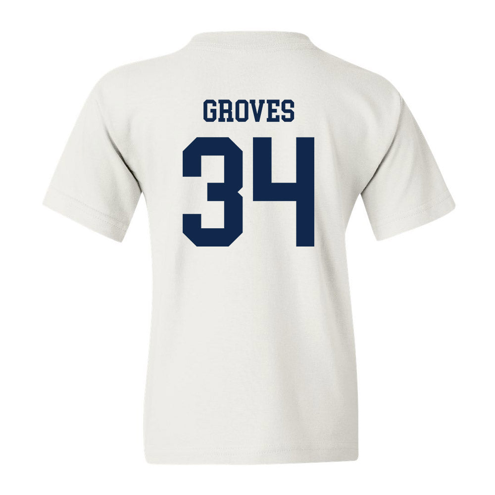 Virginia - NCAA Men's Basketball : Jacob Groves - Youth T-Shirt Classic Shersey