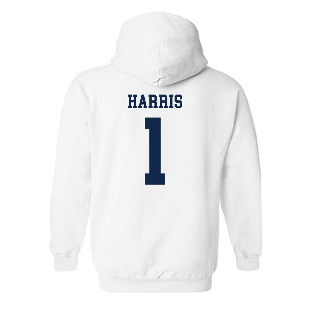 Virginia - NCAA Men's Basketball : Dante Harris - Hooded Sweatshirt Classic Shersey