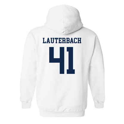 Virginia - NCAA Women's Basketball : Taylor Lauterbach - Hooded Sweatshirt Classic Shersey