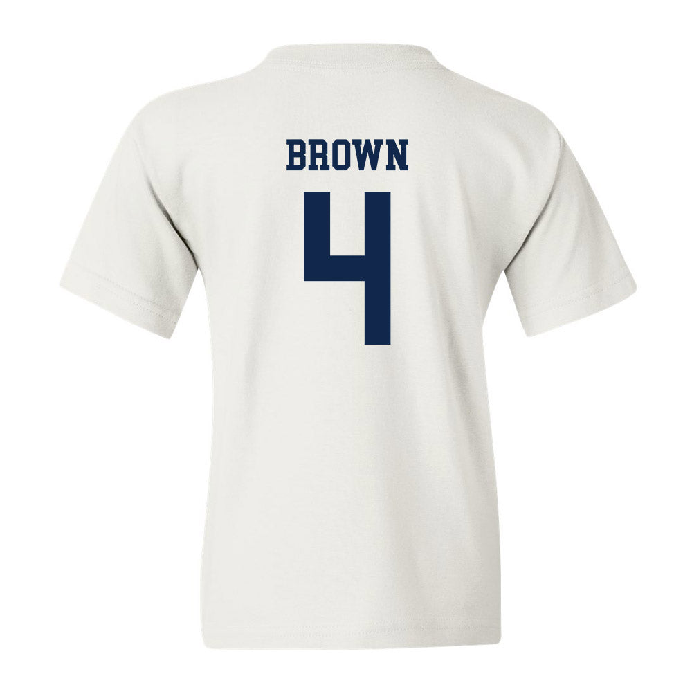 Virginia - NCAA Women's Basketball : Jillian Brown - Youth T-Shirt Classic Shersey