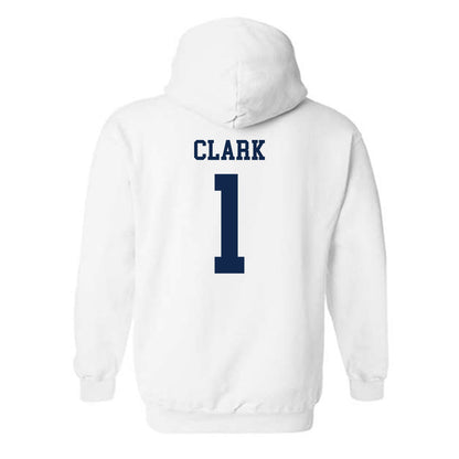 Virginia - NCAA Women's Basketball : Paris Clark - Hooded Sweatshirt Classic Shersey