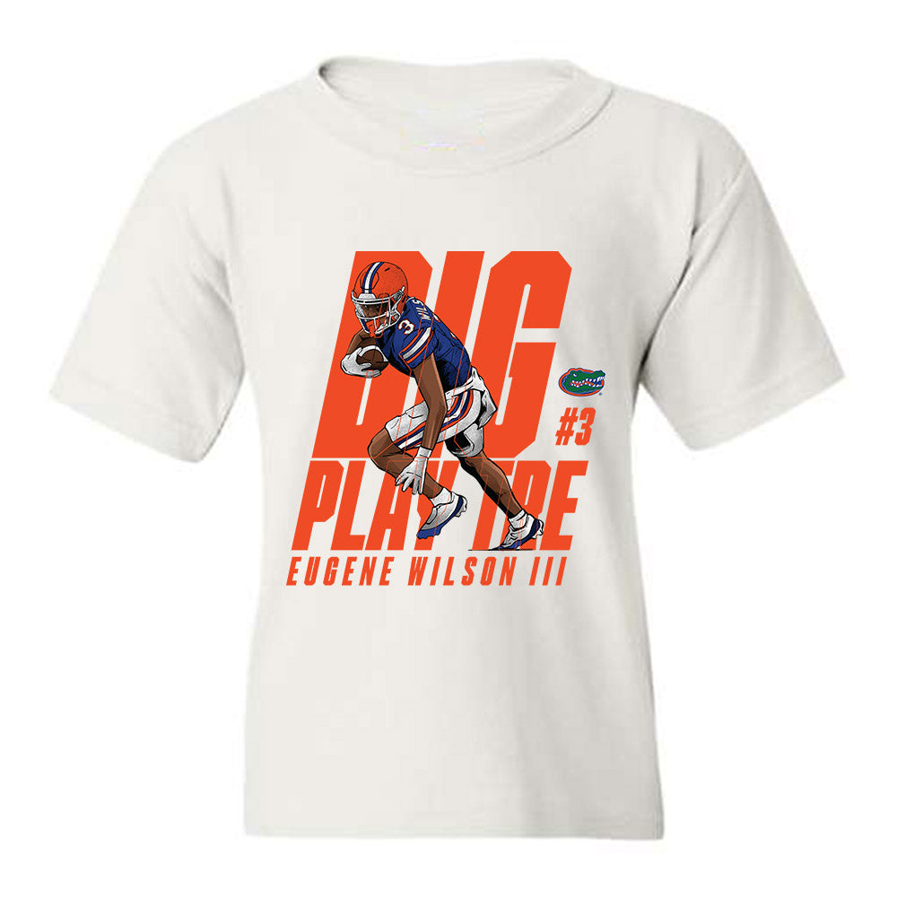 Florida - NCAA Football : Eugene Wilson III - Youth T-Shirt Individual Caricature