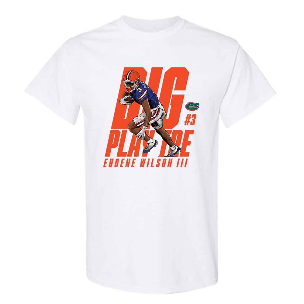 Florida - NCAA Football : Eugene Wilson III - T-Shirt Individual Caricature