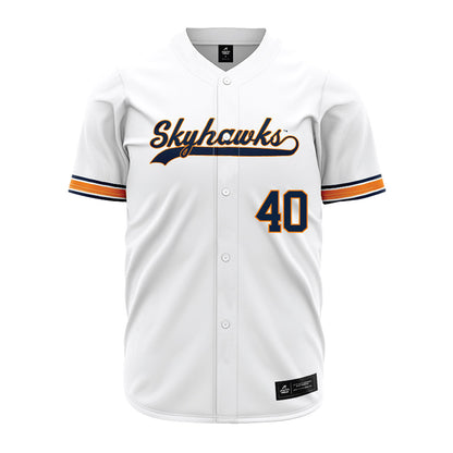 UT Martin - NCAA Baseball : Rett Edwards - Baseball Jersey White