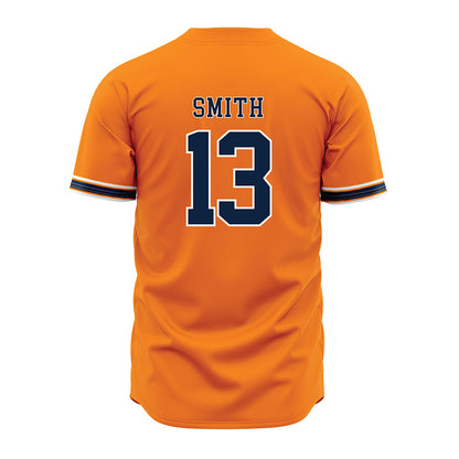 UT Martin - NCAA Baseball : Cole Smith - Orange Baseball Jersey