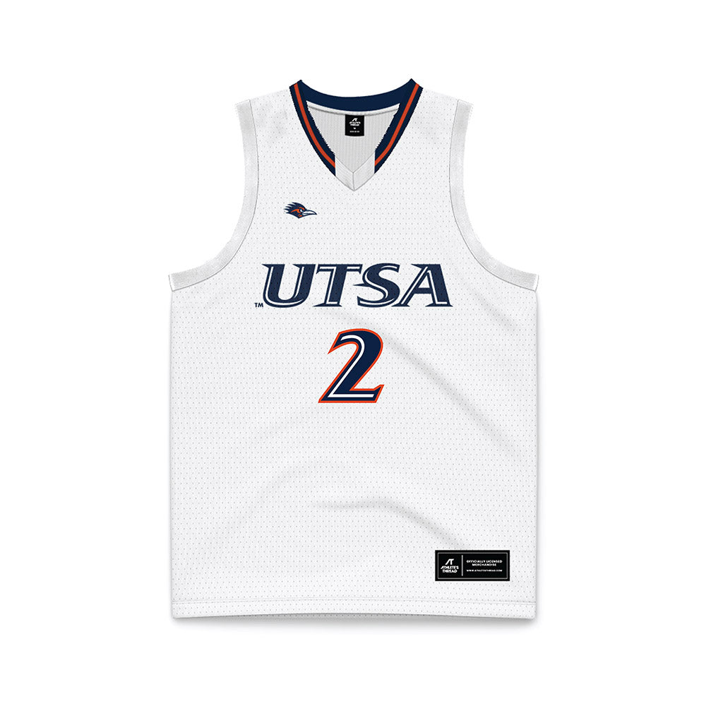 UTSA - NCAA Women's Basketball : Alexis Parker - White Basketball Jersey