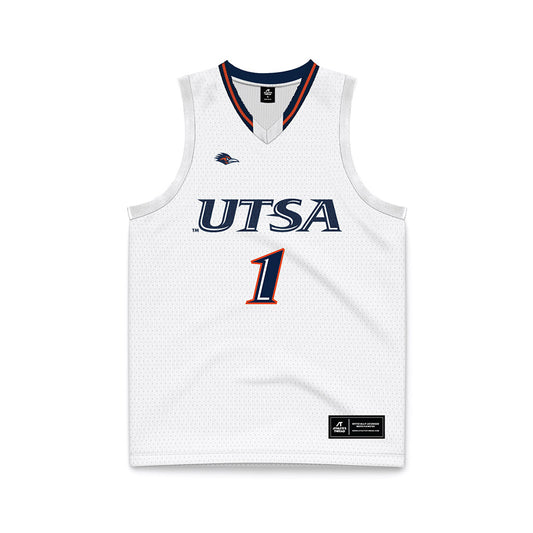 UTSA - NCAA Women's Basketball : Hailey Atwood - White Basketball Jersey
