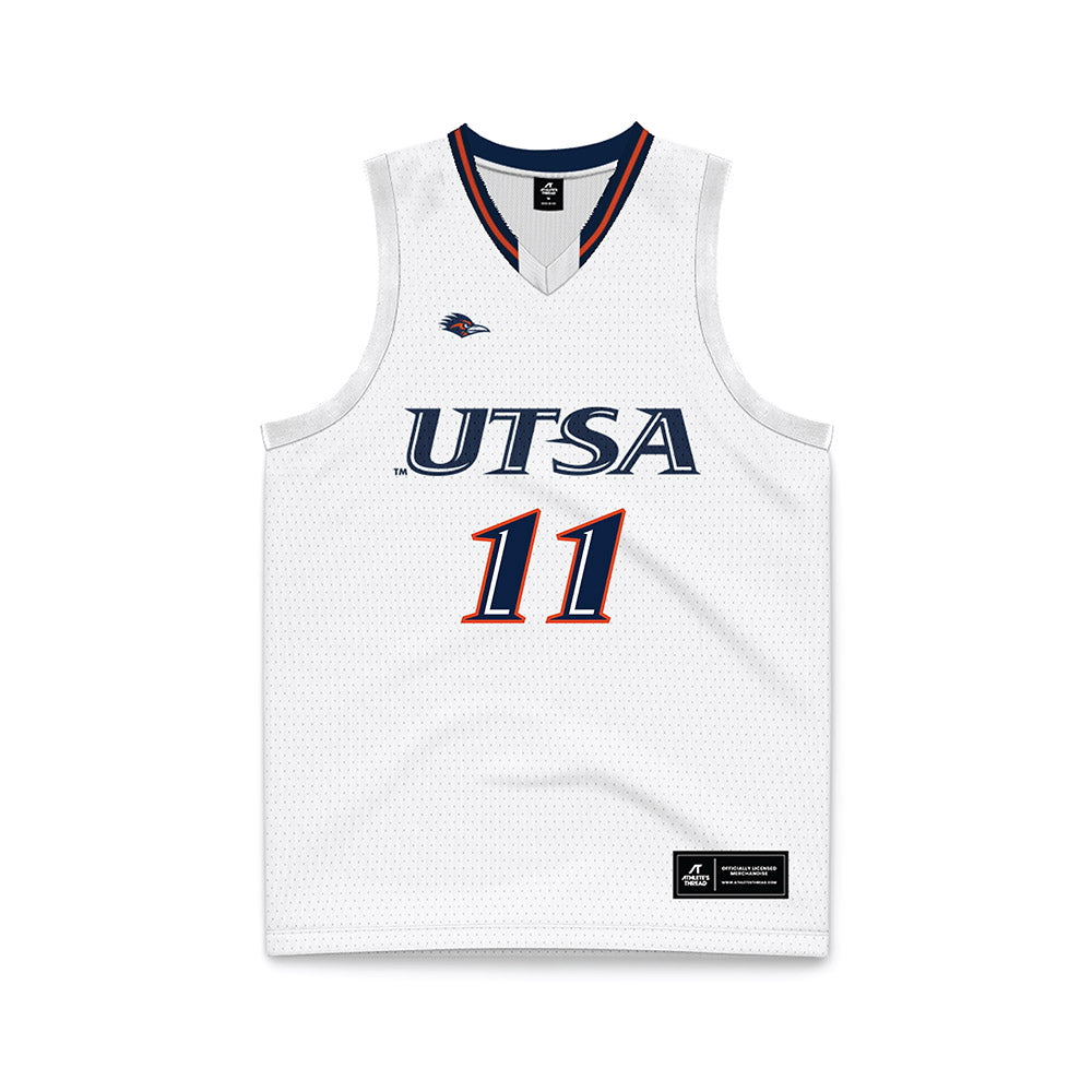 UTSA - NCAA Women's Basketball : Sidney Love - White Basketball Jersey