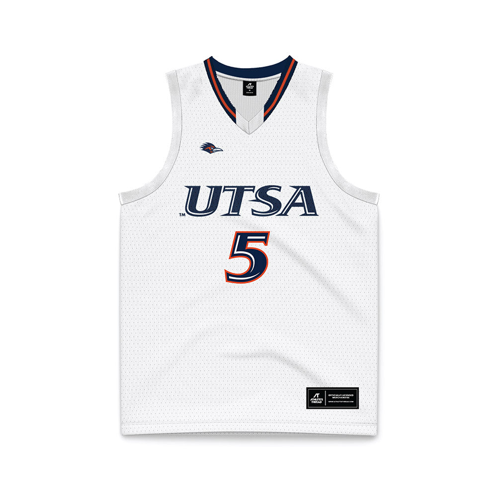 UTSA - NCAA Women's Basketball : Madison Cockrell - White Basketball Jersey