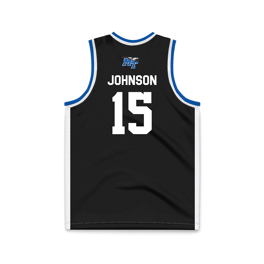 MTSU - NCAA Men's Basketball : Jacob Johnson - Basketball Jersey