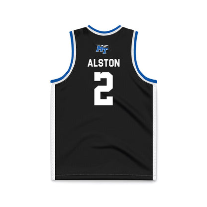 MTSU - NCAA Men's Basketball : Torey Alston - Basketball Jersey