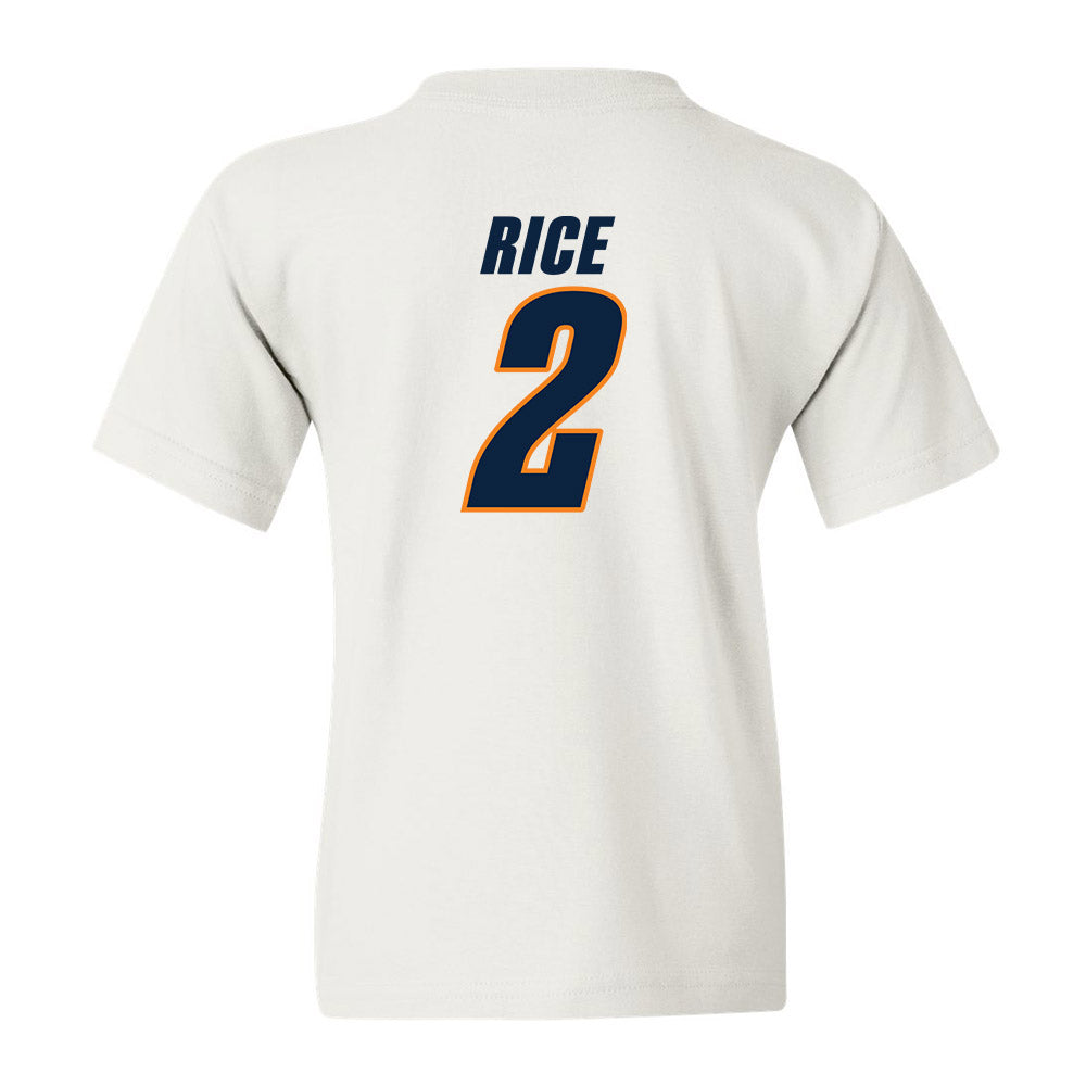 UT Martin - NCAA Baseball : Zac Rice - Youth T-Shirt Classic Shersey