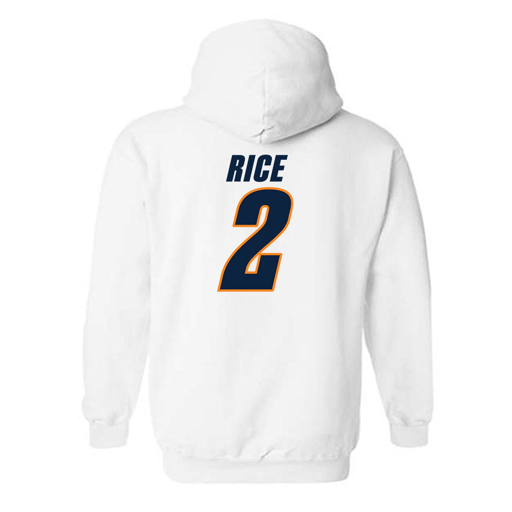 UT Martin - NCAA Baseball : Zac Rice - Hooded Sweatshirt Classic Shersey