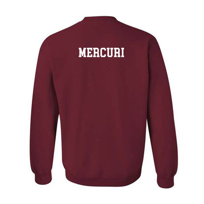 UMass - NCAA Men's Ice Hockey : Lucas Mercuri - Crewneck Sweatshirt Classic Fashion Shersey