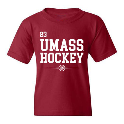 UMass - NCAA Men's Ice Hockey : Scott Morrow - Youth T-Shirt Classic Fashion Shersey