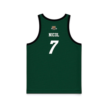 Ohio - NCAA Men's Basketball : Ben Nicol - Basketball Jersey