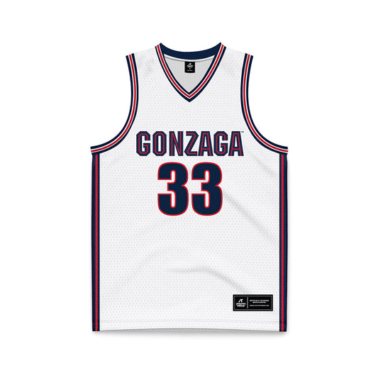 Gonzaga - NCAA Men's Basketball : Benjamin Gregg - Replica Football Jersey