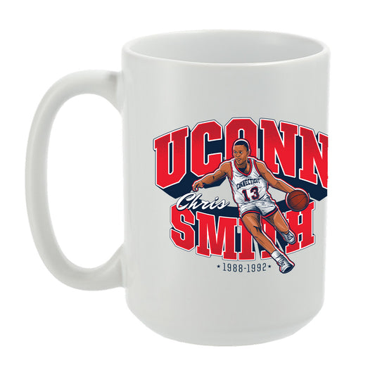 UConn - Men's Basketball Legends - Chris Smith - Mug Individual Caricature