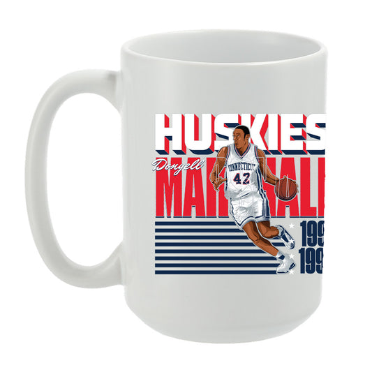UConn - Men's Basketball Legends - Donyell Marshall - Mug Individual Caricature