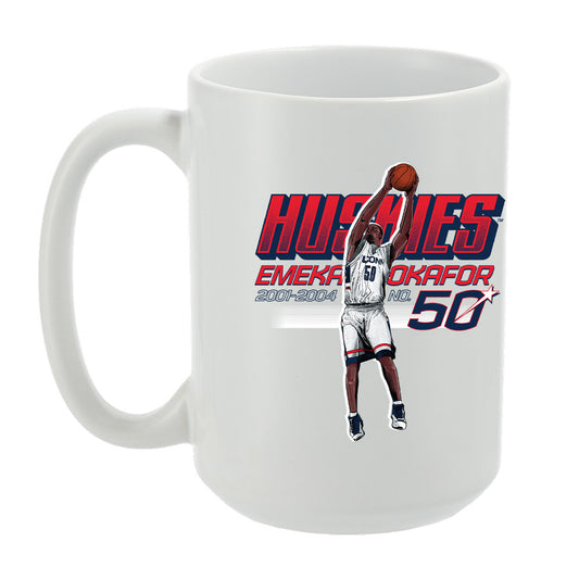 UConn - Men's Basketball Legends - Emeka Okafor - Mug Individual Caricature